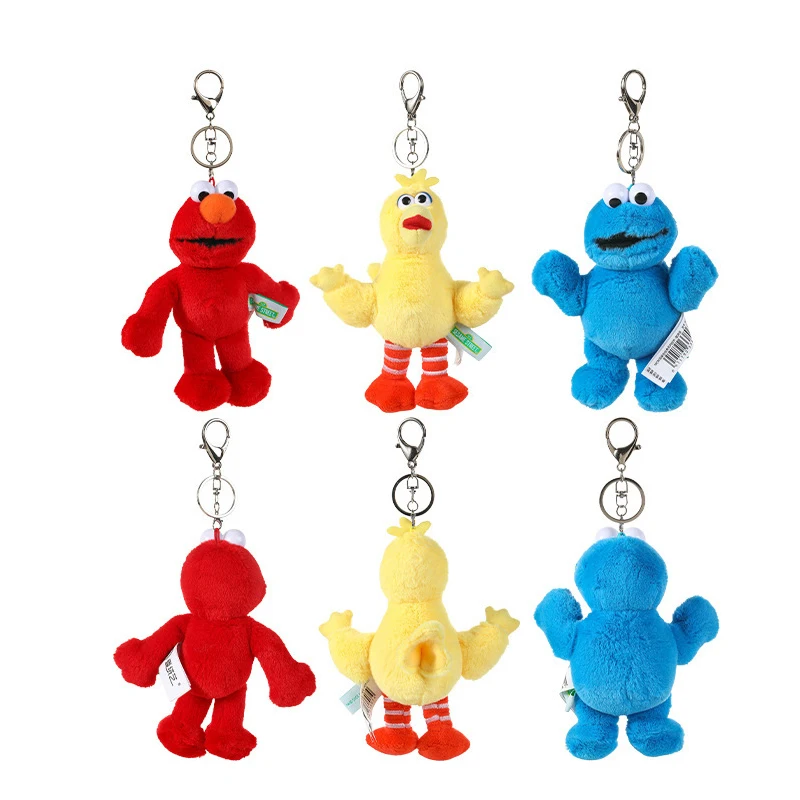 ايمو بيج بيرد سويتي فطيرة الوحش الفراء لعبة قلادة المفاتيح شماعات الديكور شنطة هدايا شماعات