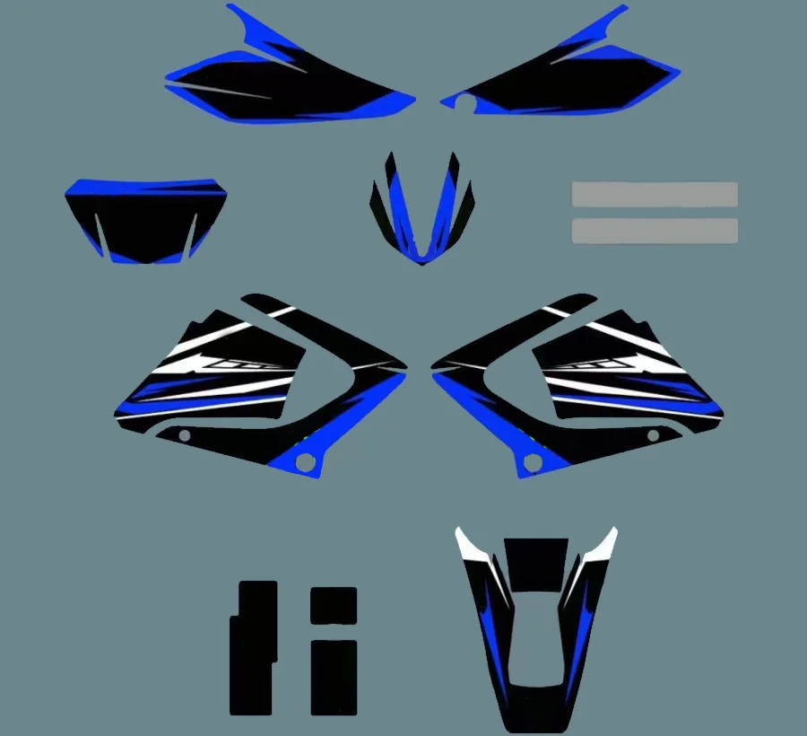 Sticker kit FOR Yamaha DTX125 FOR DTX 125 2004 2005 2006 2007 motorcross Stickers decals decorative accessories