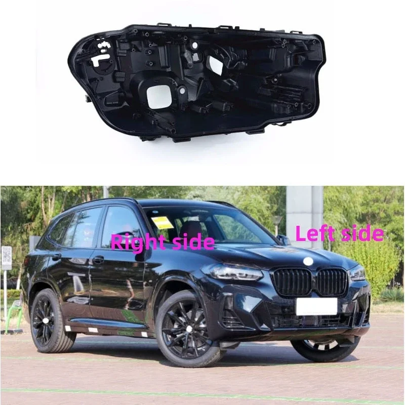 For BMW X3 G08 2022 2023 Headlight Base Headlamp House Headlamp Rear Cover Auto Headlight Back House Headlamp Rear Shell