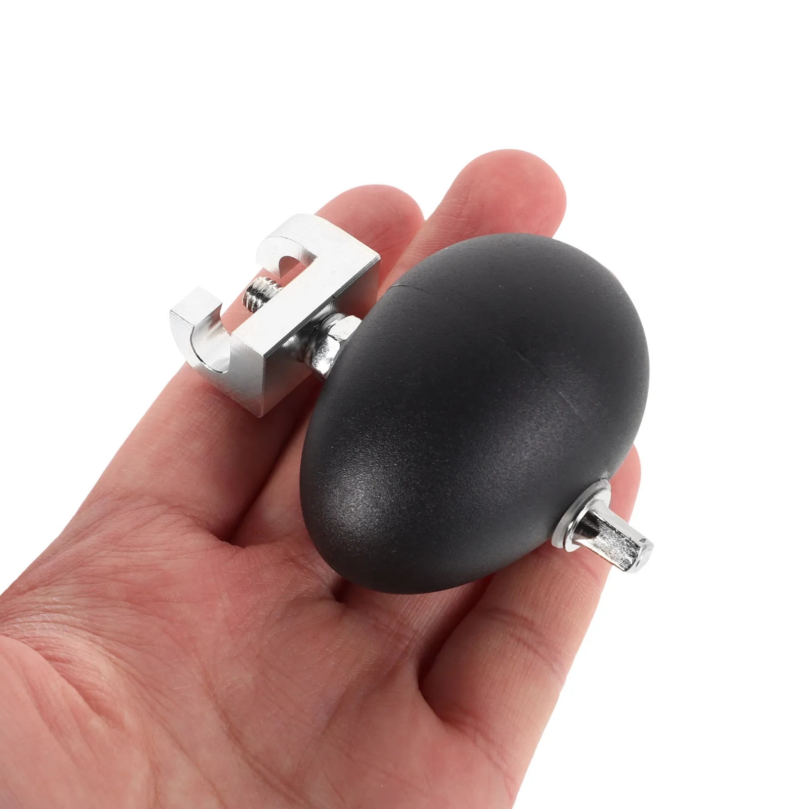 Kit de resorte para cabezal de batidor de pedal de bombo, metálico negro, ajustable, para bombo simple y doble, accesorios para batería eléctrica de jazz