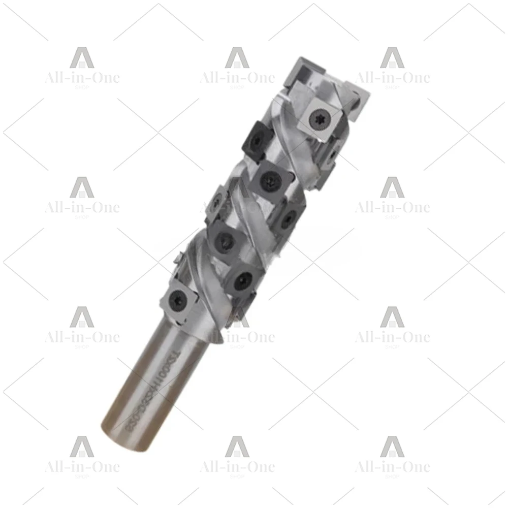1/2 Inch Shank 32MM Cutting Diameter Carbide Insert Flush Trim Router Bit for Woodworking Trimming