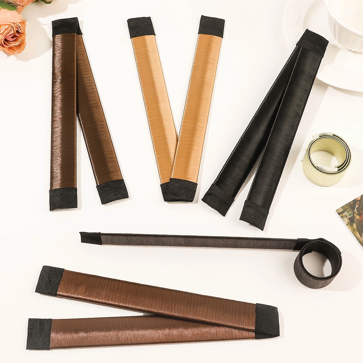 

Машинки для изготовления волшебных булочек, профессиональный прибор для изготовления булочек для волос, создатель балетных булочек с пончиками, легкий инструмент для волос в виде булочек, детский и женский пучок-балерина