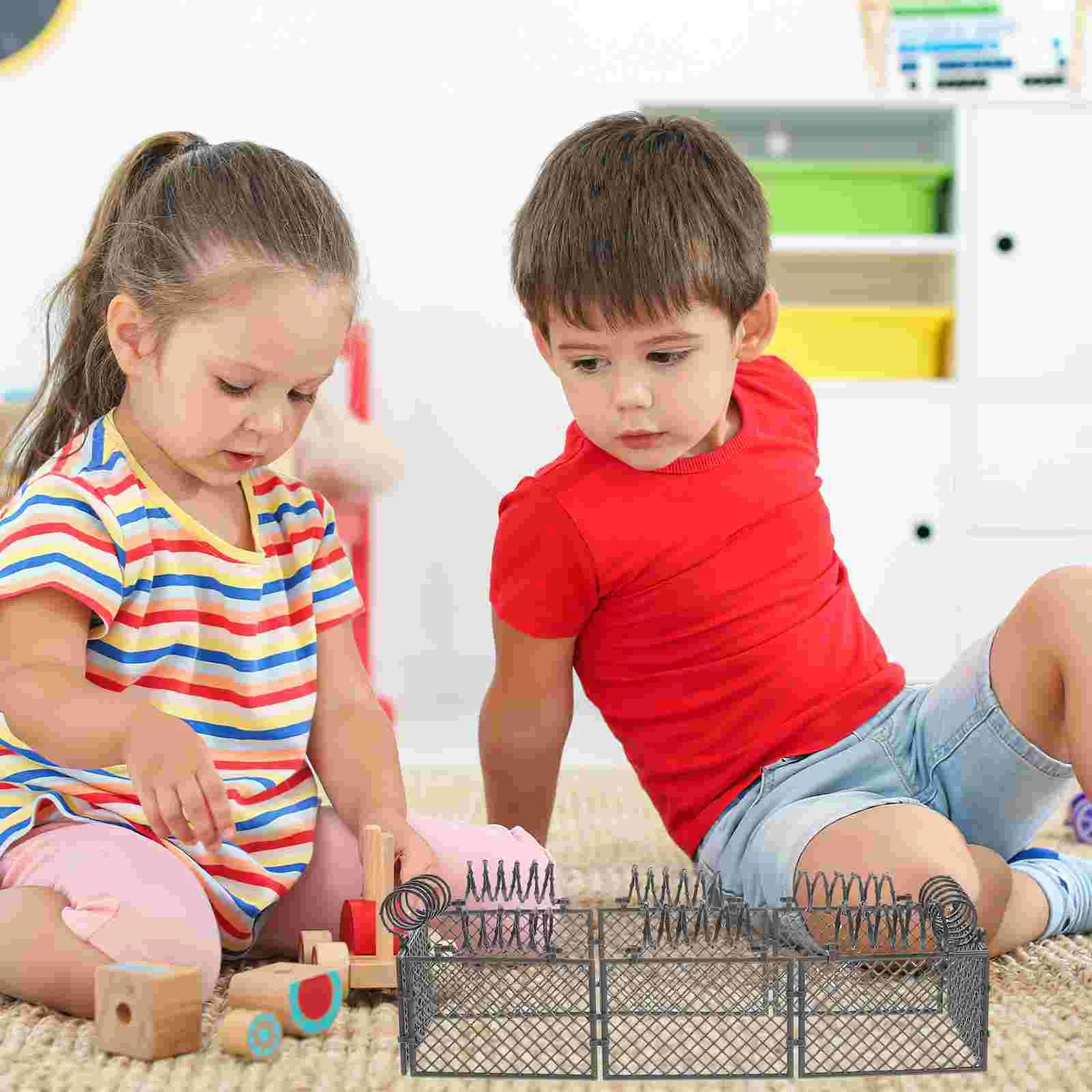 Jeu de construction de table de sable pour enfants, scène de guerre, accessoires de jeu pour filles