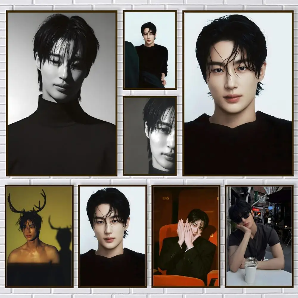 Actor B-Byun Woo Seok Poster PP Paper Decorative Wall Art for Living RoomsBedrooms Bars Cafes Stylish Home Decor Gift