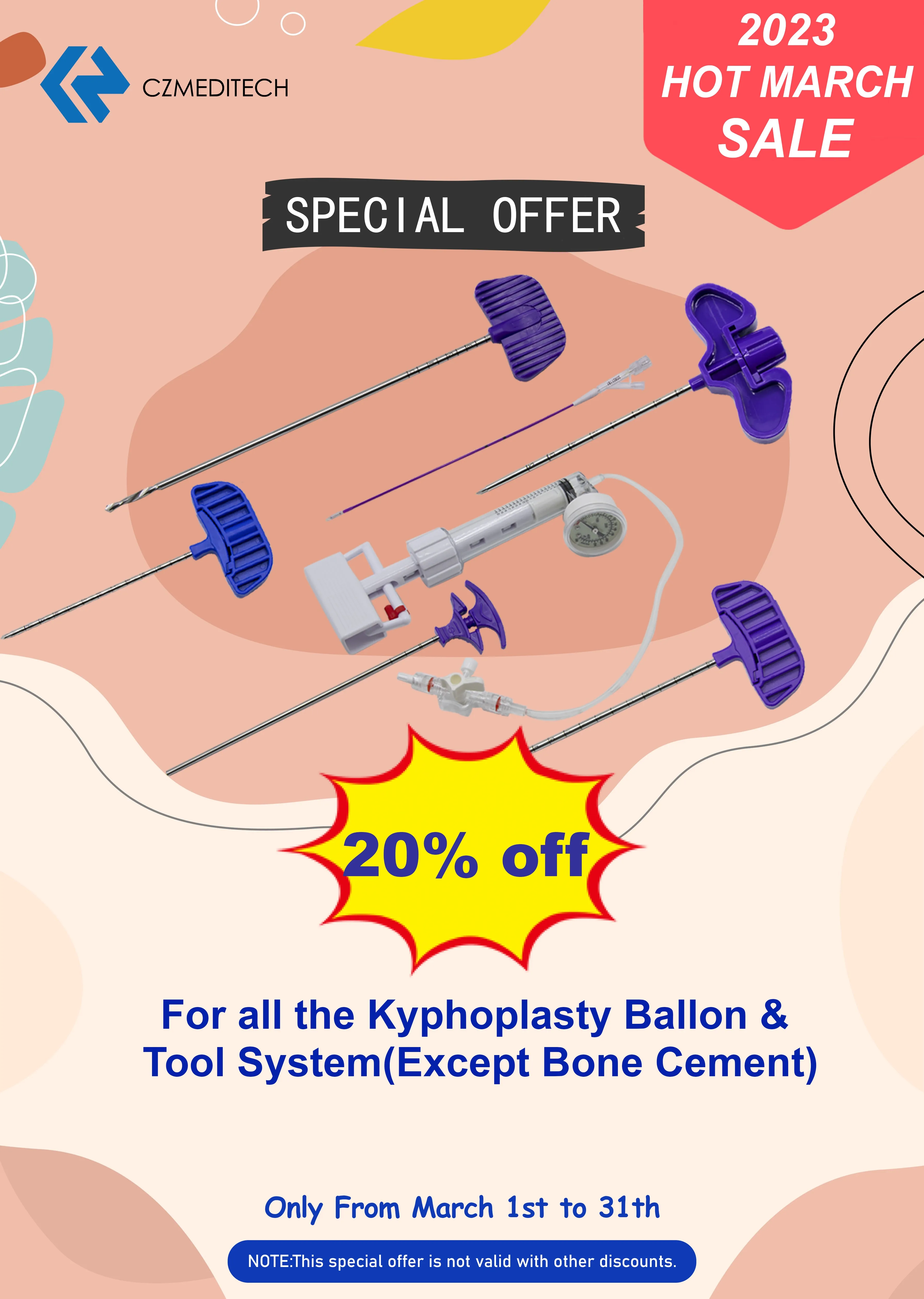 Percutaneous Vertebroplasty Thoracic Layer By Layer Puncture PVP Guide Needle Vertebral Perforator
