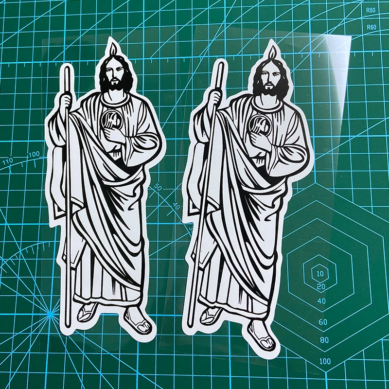 Jesus Car Stickers Waterproof for Auto Window Rear Windshield Trunk Decor Car Bumper Vinyl Decals Refit Exterior Car Stickers