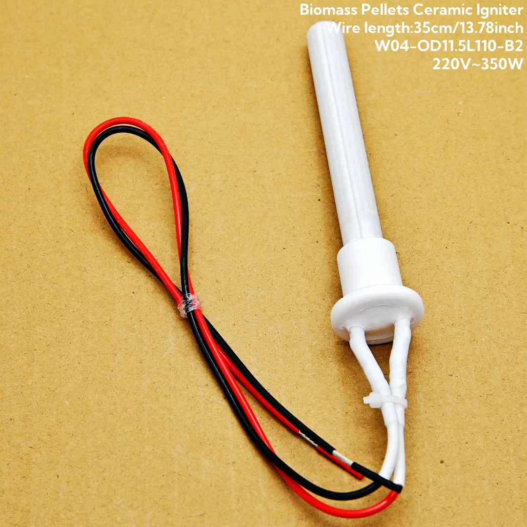 

220V 350W Ceramic Igniter wood pellet oven Ignition rod, biofuel heater fast Ignition energy saving, high efficiency