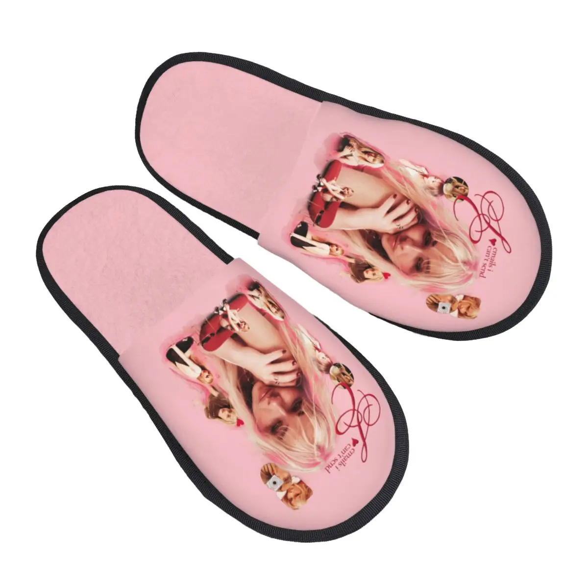 

Custom Print Women SabriNas Carpenters American Singer House Slippers Cozy Warm Memory Foam Fluffy Slipper Indoor Outdoor Shoes