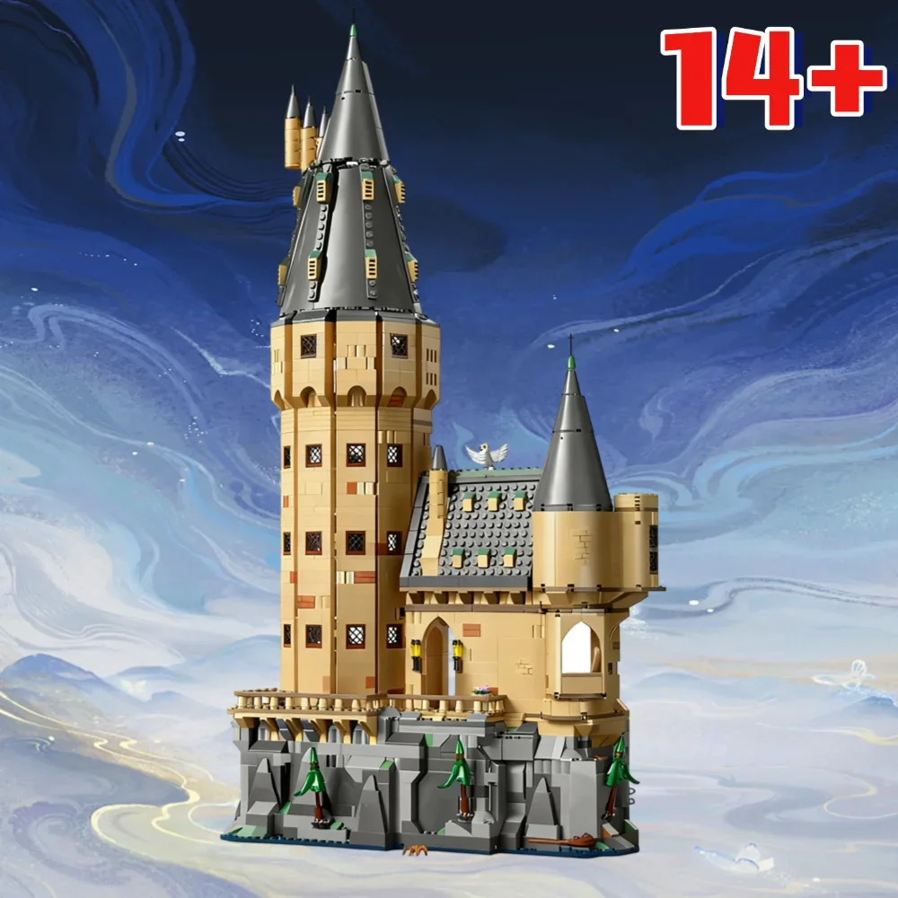 

Знаменитый конструктор 76454 MOC, 2135 деталей, модель главной башни замка, строительные блоки, игрушки для детей, подарки на Рождество и день рождения