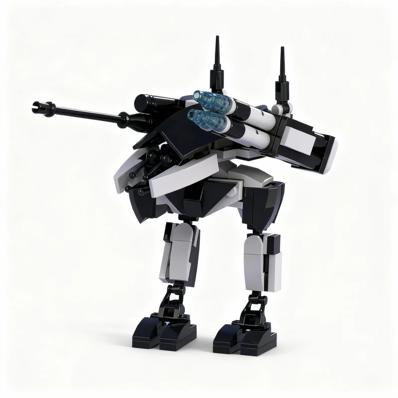

210PCS MOC Creative Model Kylon Iii Building Blocks DIY Assembly Bricks Display Gift Collectible Decoration Collection Bricks