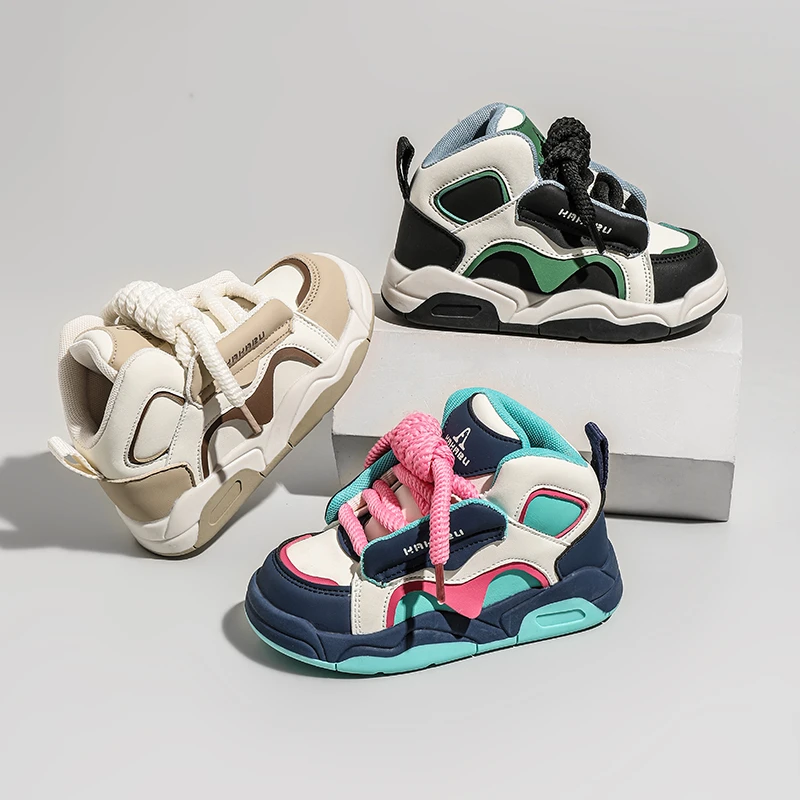 

Children's Causal Shoes Fashion Non-slip Kids School Tennis Shoes Spring Autumn Versatile Boys Girls Running Sports Shoes 2025