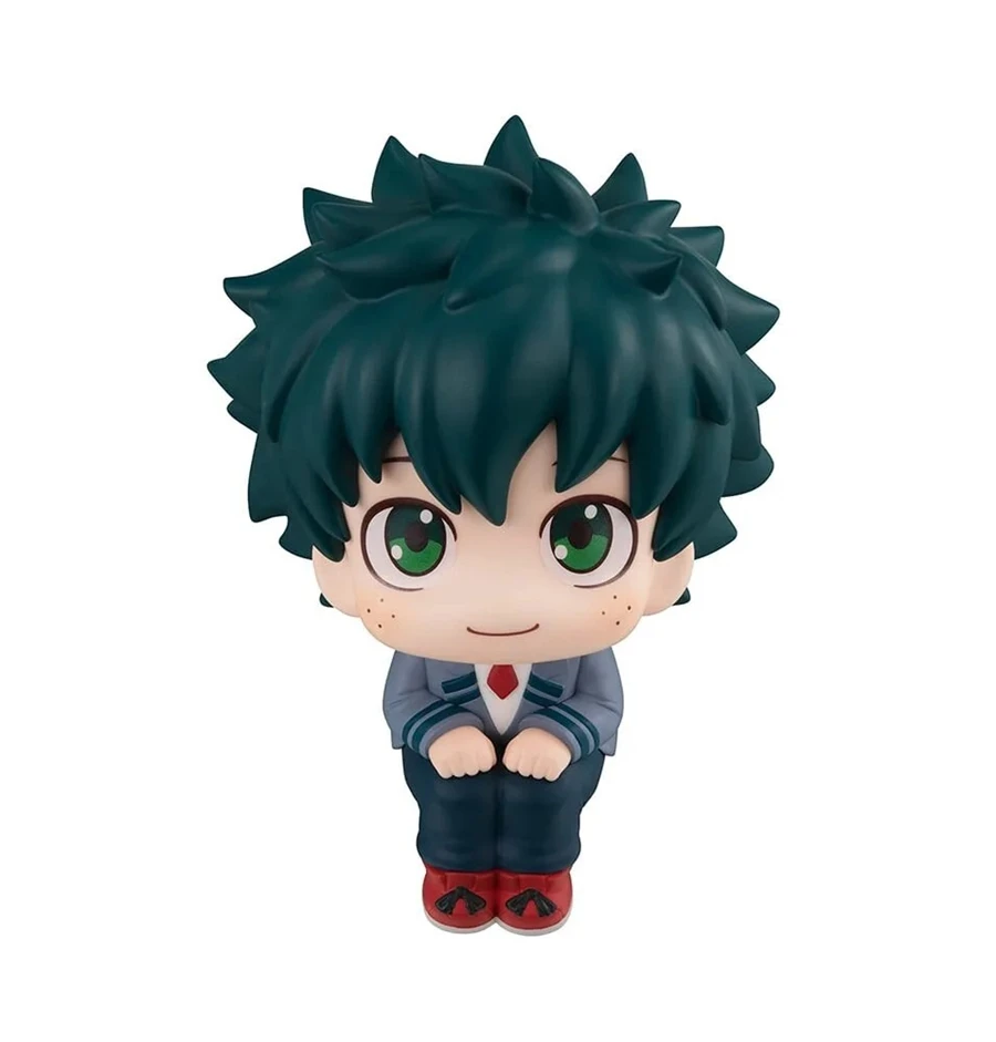 Bakugou Katsuki Sitzende Figur 7,5 Cm – My Hero Academia MHA PVC Sammelfigur Mit Todoroki Shouto & Midoriya Izuku