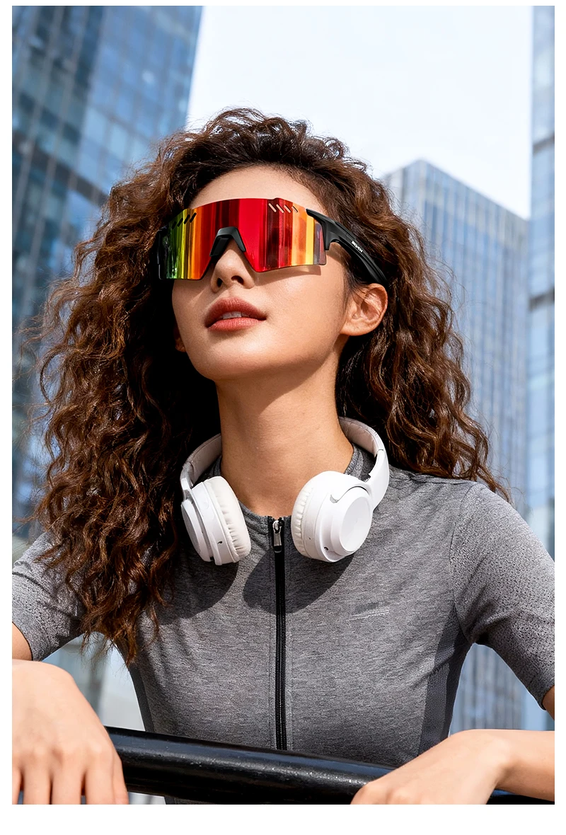 SCVCN Frauen Photochrome Sonnenbrille Outdoor Sport Fahrrad Radfahren Gläser Mann MTB Klettern Gläser Fahren Fahrrad UV400 Brillen – Detail 13