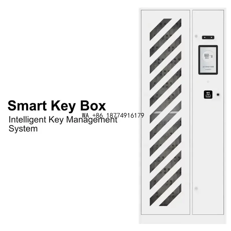 wmwmnu 190 Keys Smart Safe Box Intelligent Key Management System Floor-Stand RFIDReaderFingerprint Face Security ProtectionOEM