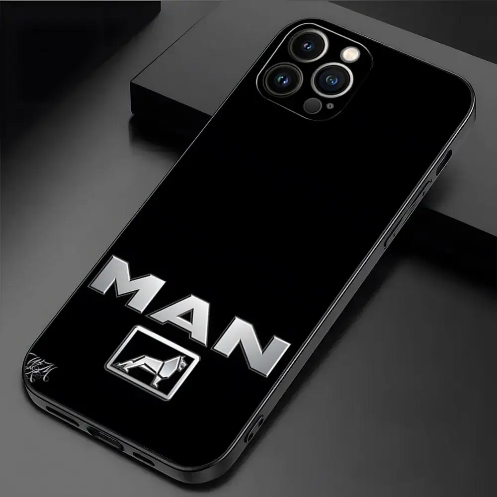 Man Trucks Logo Phone Case For Samsung 24 23 plus Suitable for S22 PRO S21 FE S20 S10 E Lite S8 S9 S30 5G Mobile Phone Cases