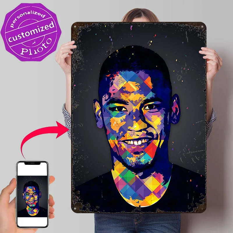 Alphonso Areola 1 Poster Retro 3D Printed Metal Signs Customized Wall Hanging Gift for Article Decoration Gaming Custom Plate