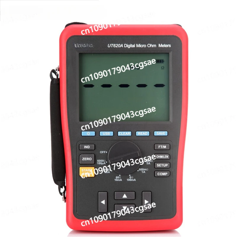 Unit Ulide UT620A UT620B DC Low Resistance Tester, Four-wire Measurement, Milliohm Meter Micro-ohm