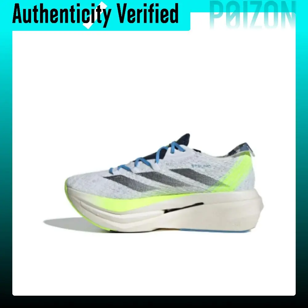 Adidas Adizero Prime X 2.0 Running Shoes Unisex Low-top Black White Green ID0266