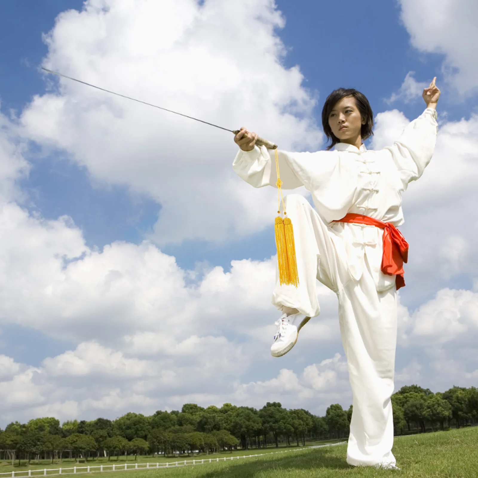 Handmade Craft Tassels Chinese Sword Colored Pendant Knot Pendants for Decoration