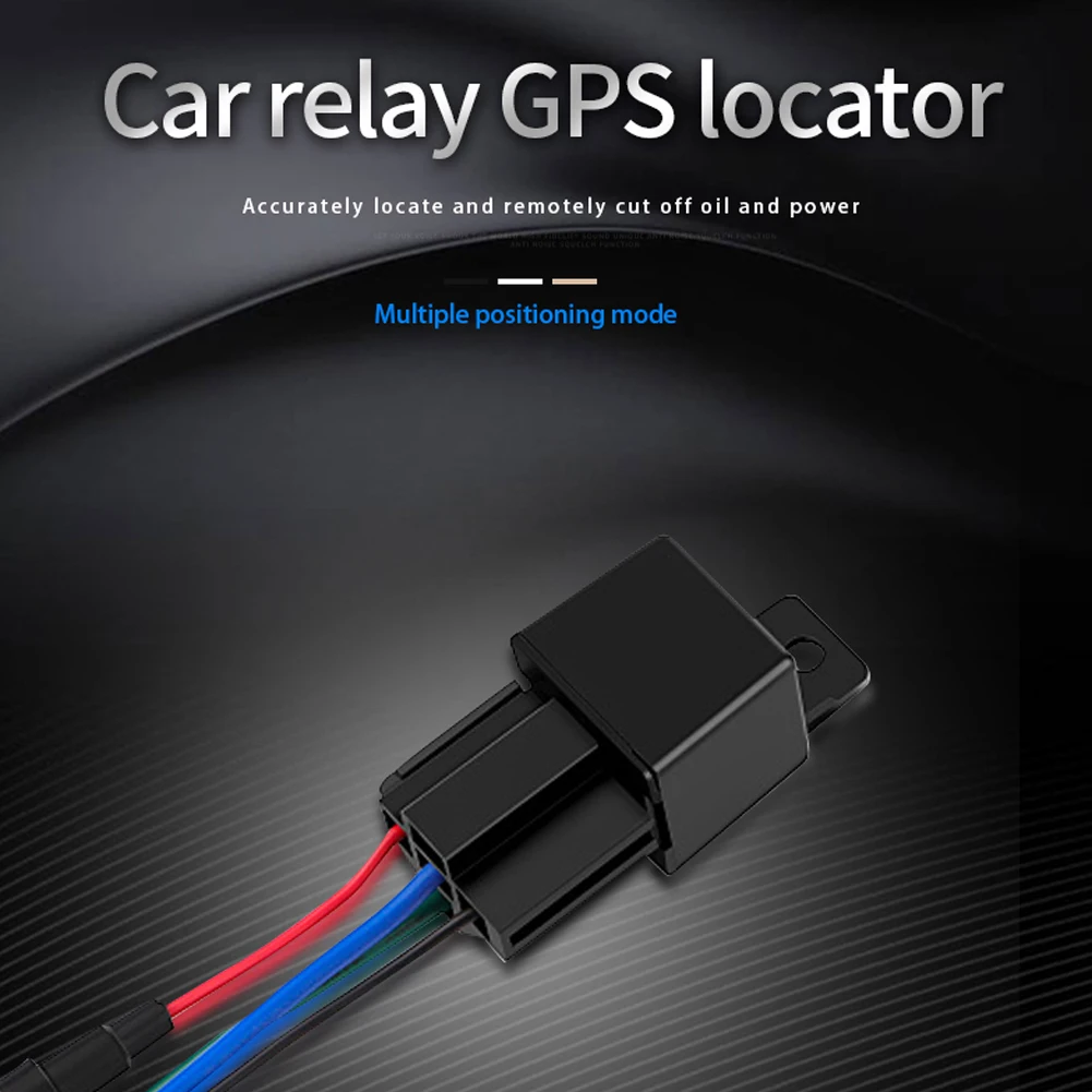 

C13 Car Relay Vehicle Tracker Fuel Cutter Motorcycle Acc Detection Relay Mini GPS Tracker Oil And Power Off Anti-theft Locator