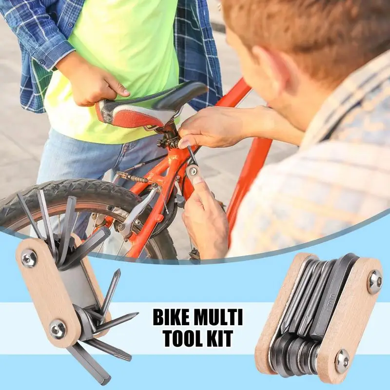 

Mountain Bike Tools Portable Cycling Maintenance Set 8-in-1 Cycling Repair Tool Kit Multi Function Accessories Set For Road