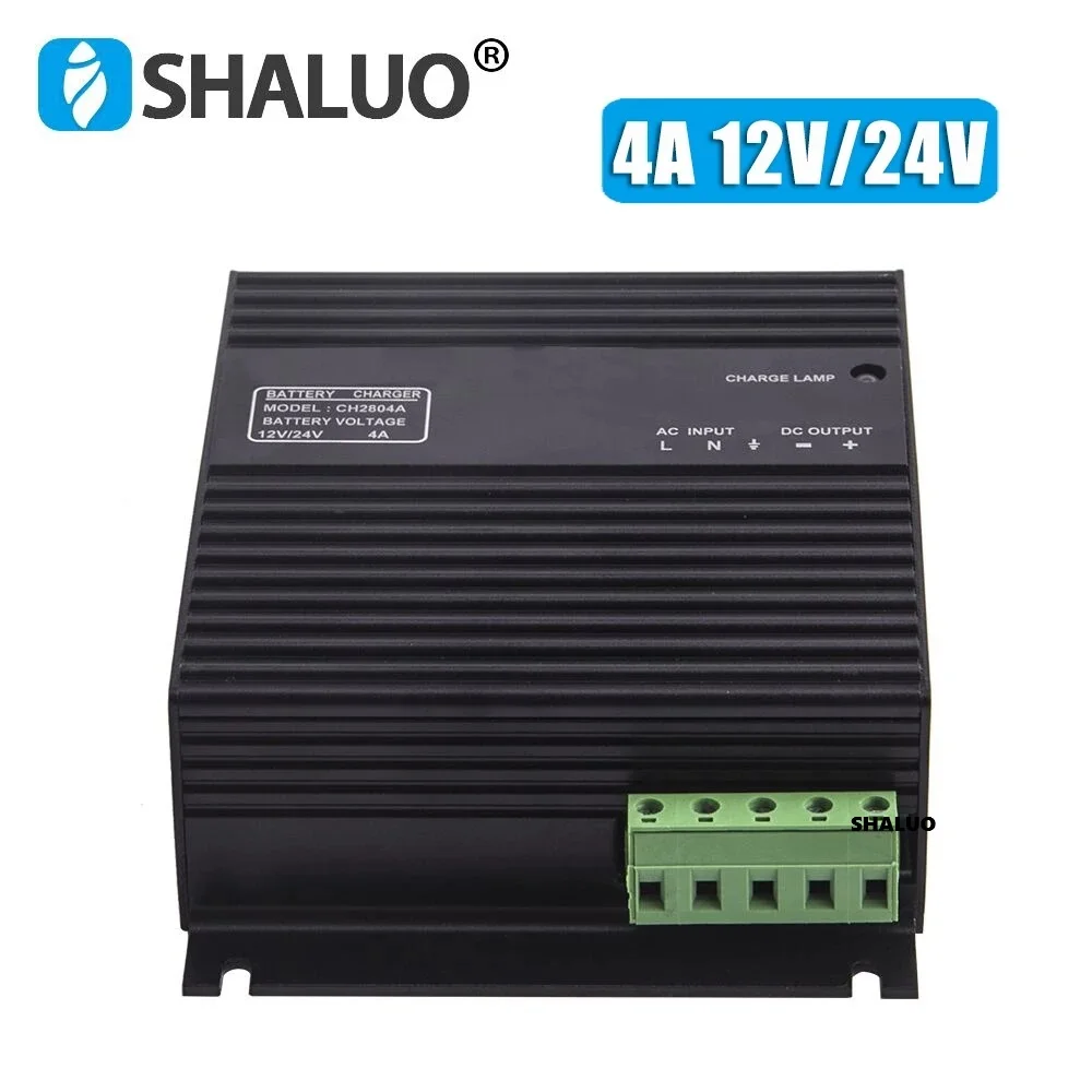 CH2804A 12V 24V 4A Generator Auto Intelligent Battery Charger Module Float Chargers Circuit Design Adapter Power Genset Parts