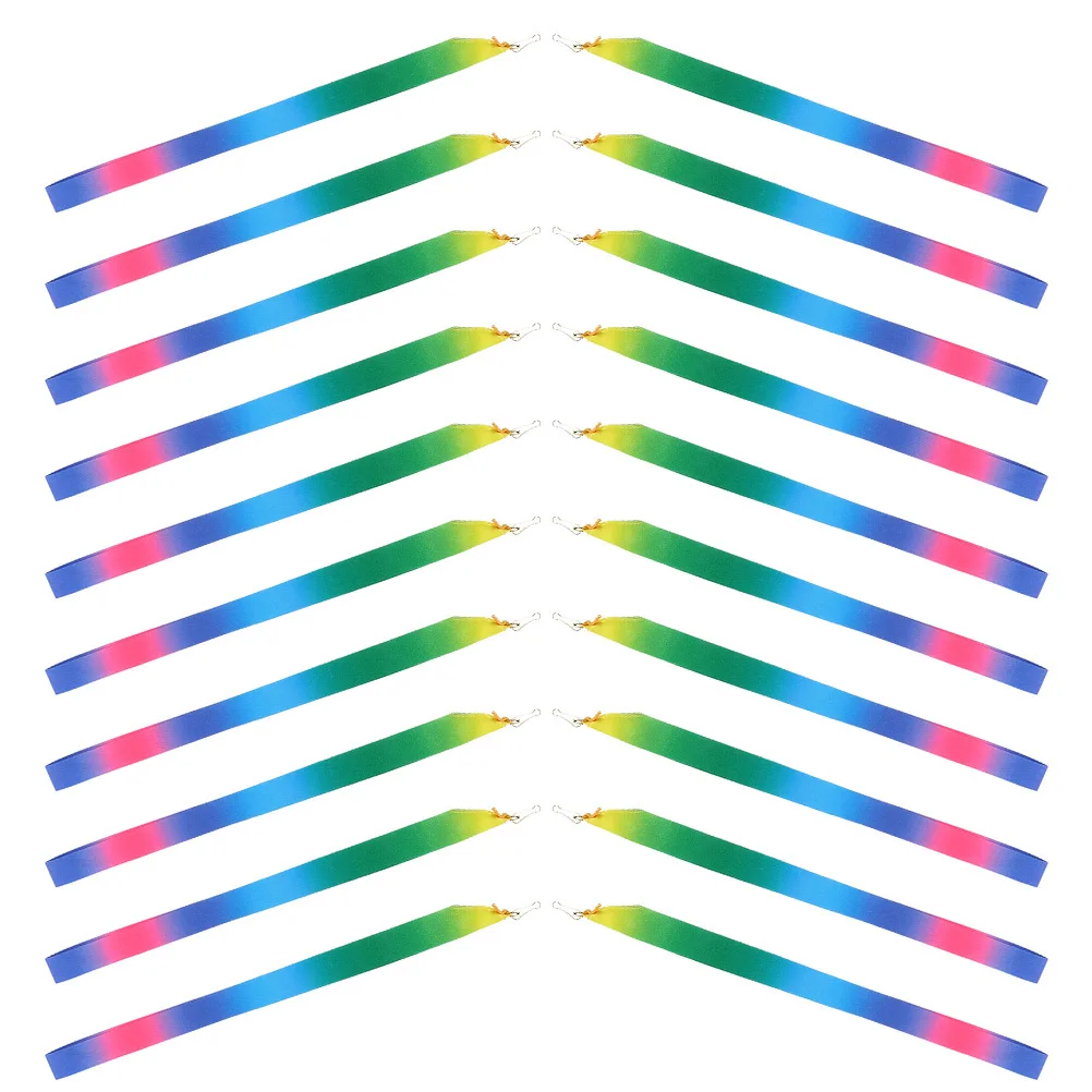 Rubans de cou de médaille, 20 pièces, conception délicate, Clip sécurisé pour réunion sportive, compétition, jeux de fête, courses relais, rubans de récompense