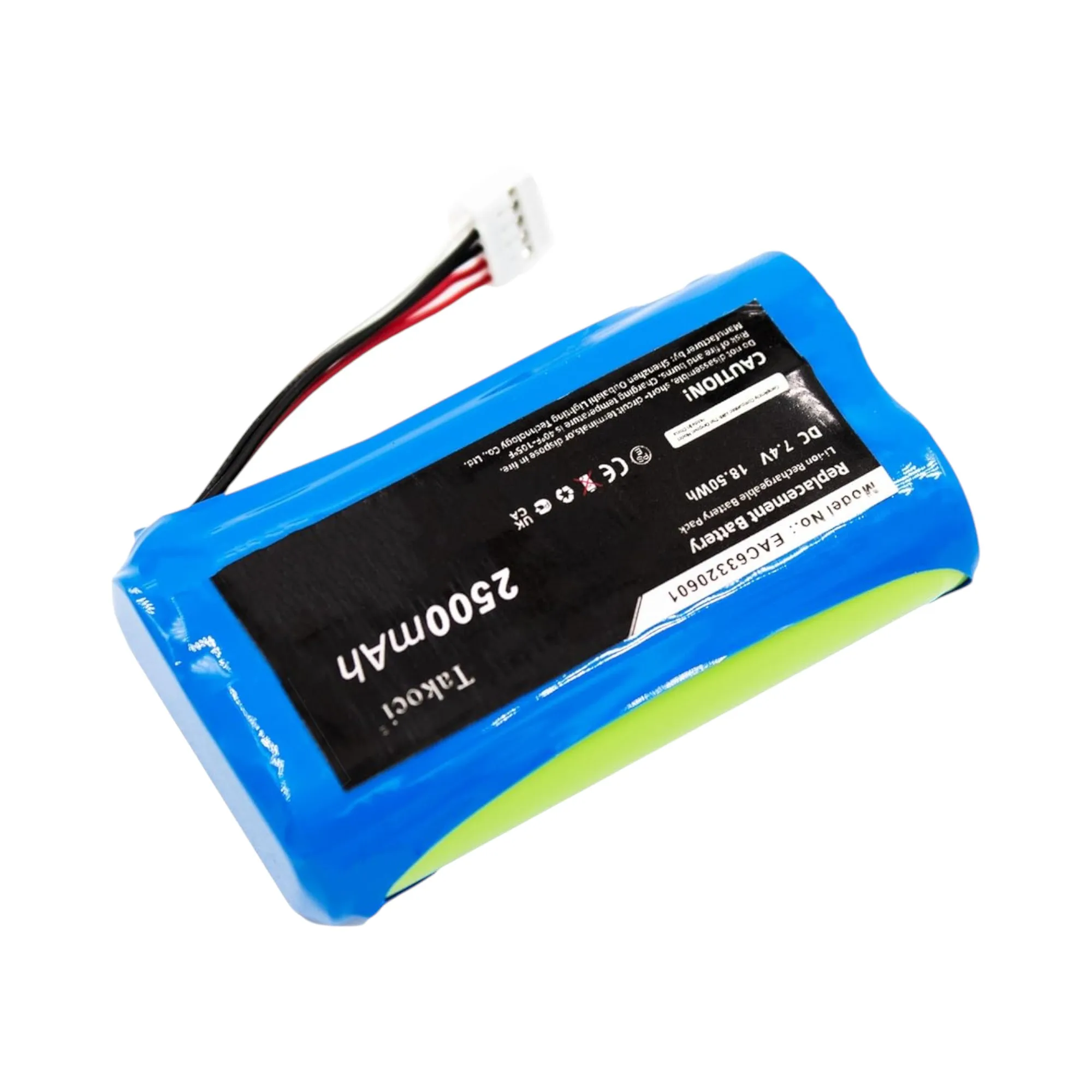 

Replacement Battery 2500mAh for LG,Music Flow P7, NP7550,PJ9, PJS9W, PJ9B, PK7,Xboom Go PK7,TD-Bb11LG, EAC63320601, EAC63918901