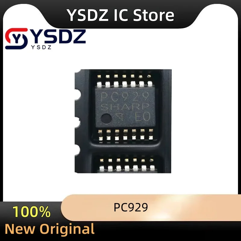 5pcs/lot new Original PC929 Optical isolator - logic output SOP-14 IC