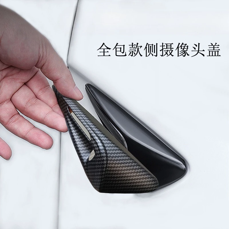 

Подходит для омоложения Tesla ModelY, крышка боковой камеры, аксессуары для внешней модификации