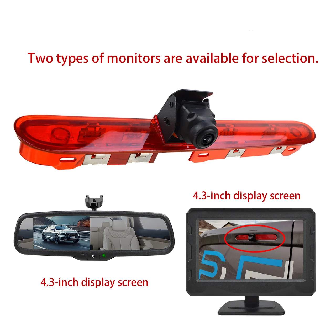 for Car Brake Light Reversing Rear View Camera Peugeot Expert / Traveller Citroen Jumpy /SpaceTourer Toyota ProAce Backup Camera