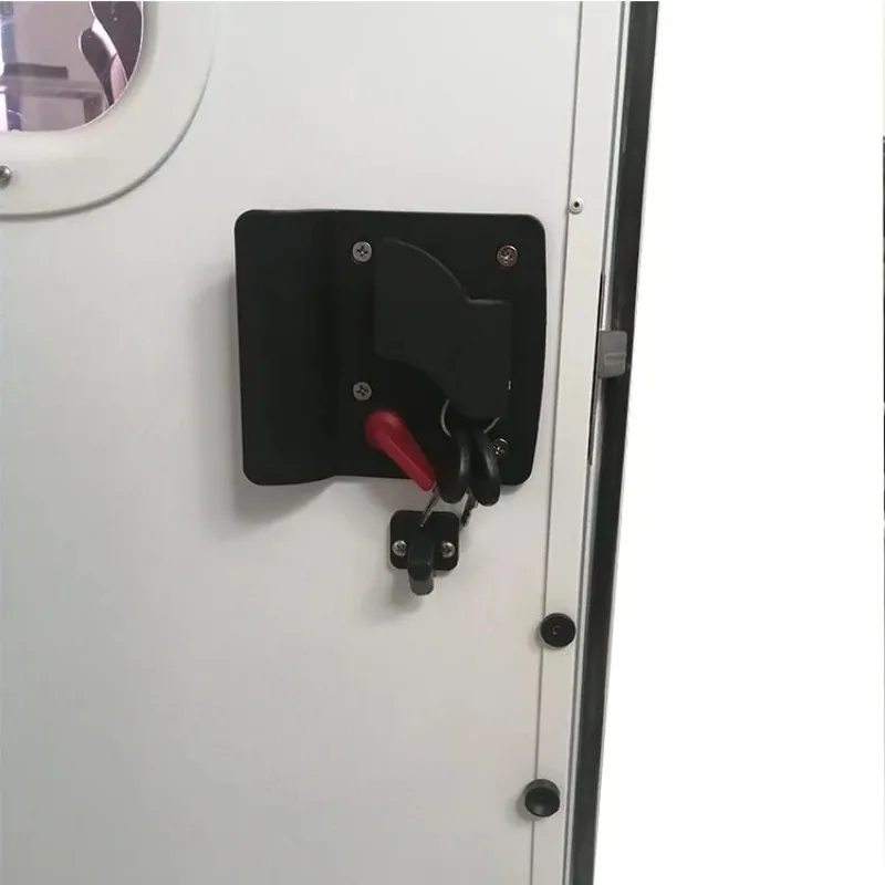 2025 حجم مخصص إطار من سبائك الألومنيوم متنقل قافلة مقطورة باب RV مع الوقاية من الحشرات