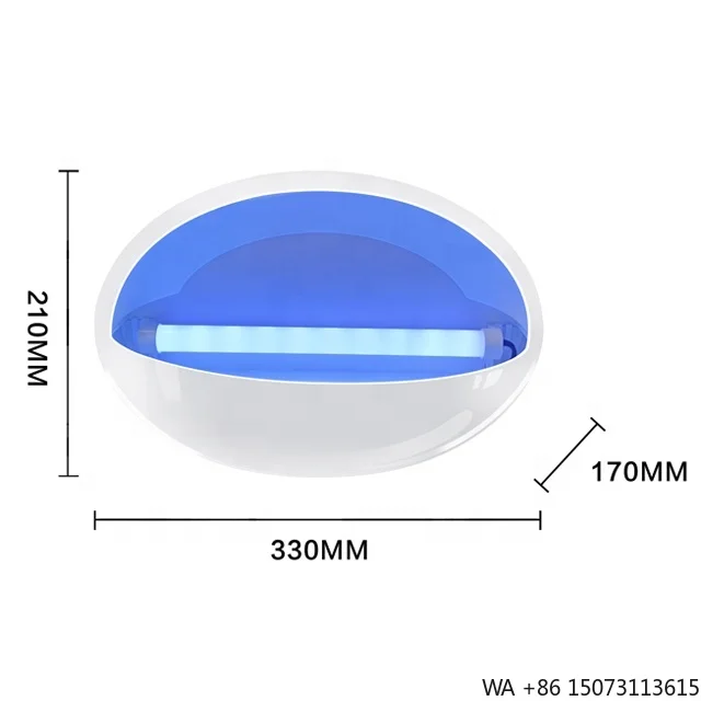 УФ-светодиодная лампа от комаров — настенная ловушка для мух в помещении с липкой доской-ловушкой