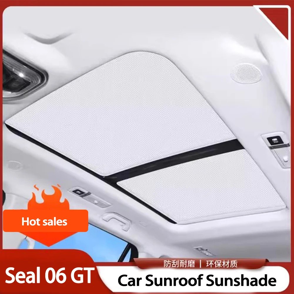 

For BYD Seal 06 GT Car Sunroof Sunshade Canopy Sun Protection Static Adsorption Sun Shade Interior Modification