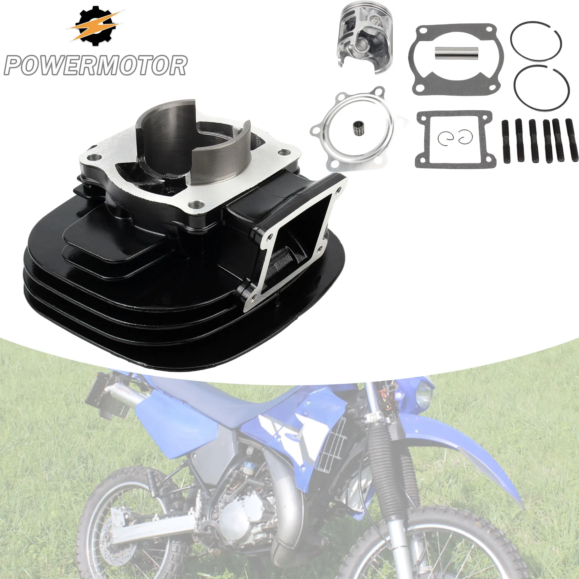 

Комплект цилиндров для мотоцикла DirtBike, модифицированный двигатель для Yamaha Blaster 200, устройство зажигания, свеча зажигания, запчасти для квадроциклов, эндуро, мотокросса