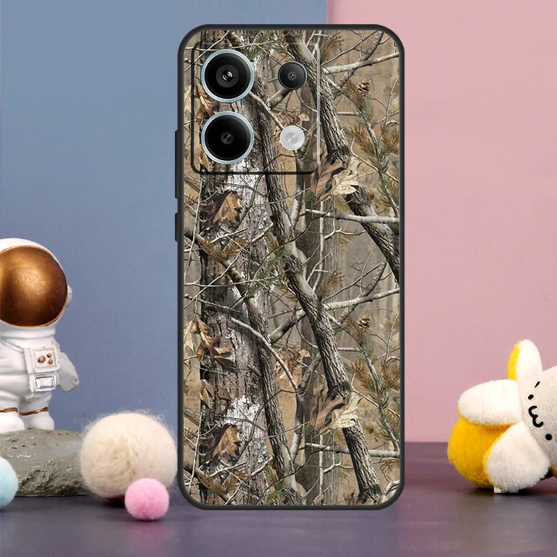  Camouflage Hunting Case For Xiaomi Redmi Note 13 Pro 12 11 9 10 9S 10S 11S 12S Redmi 12 13 10C 12C 13C Cover