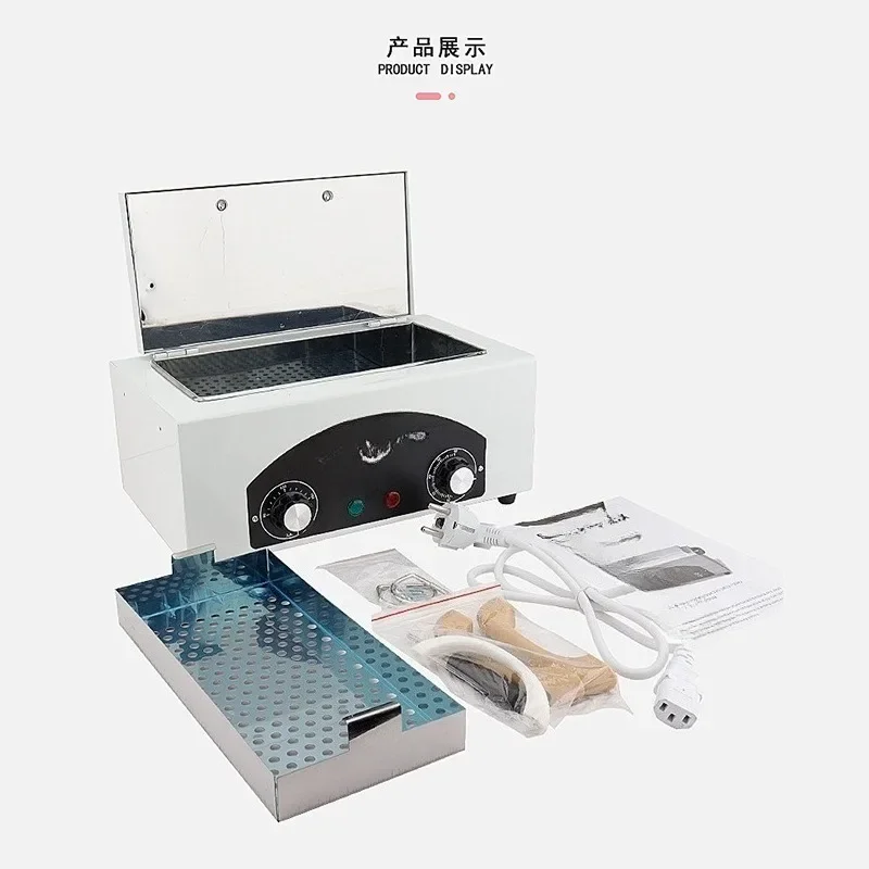 High-Temperature Nail Tools Sterilizer Cabinet for Manicure, Beauty & Hair Equipment Disinfection Box