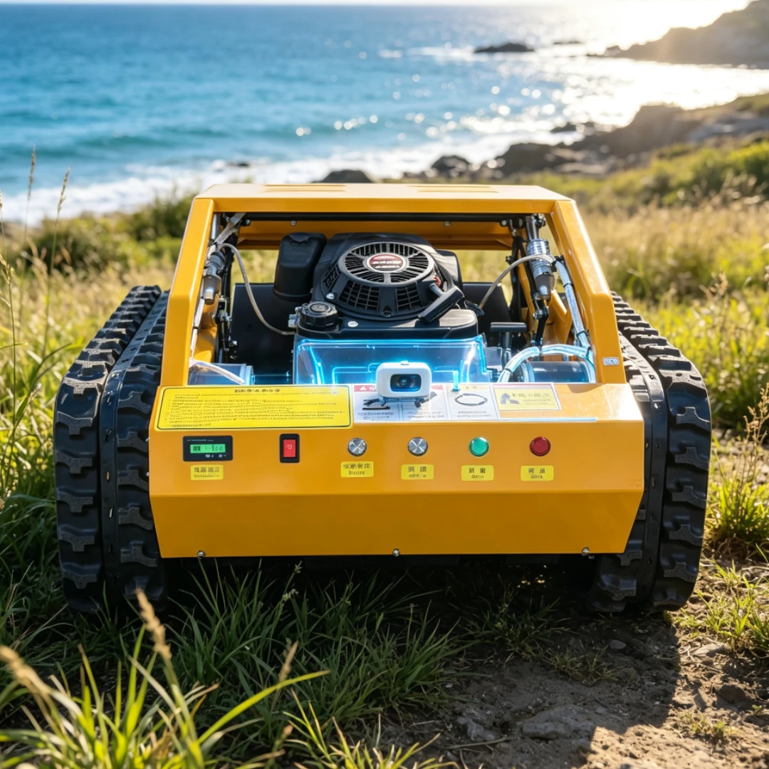 Customized lawn mower four stroke all terrain remote control system garden farm grassland multifunctional machine