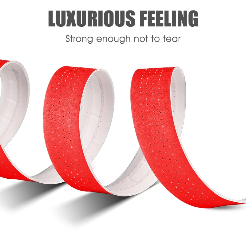 WEST BIKING Bicycle Handlebar Tape EVA PU Bike Bar Tape Professional Cycling Damping Anti-Vibration Wrap With 2 Bar Plugs