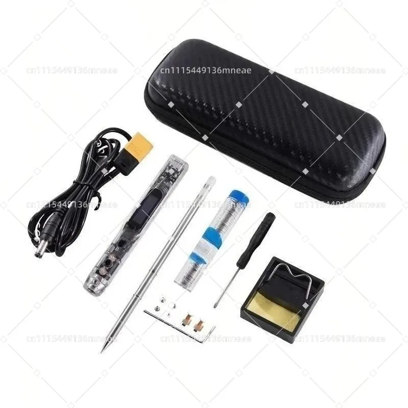 Digital Adjustable Temp Soldering Iron Sensitive Control Built-In Buzzer Electronic Repair Tool