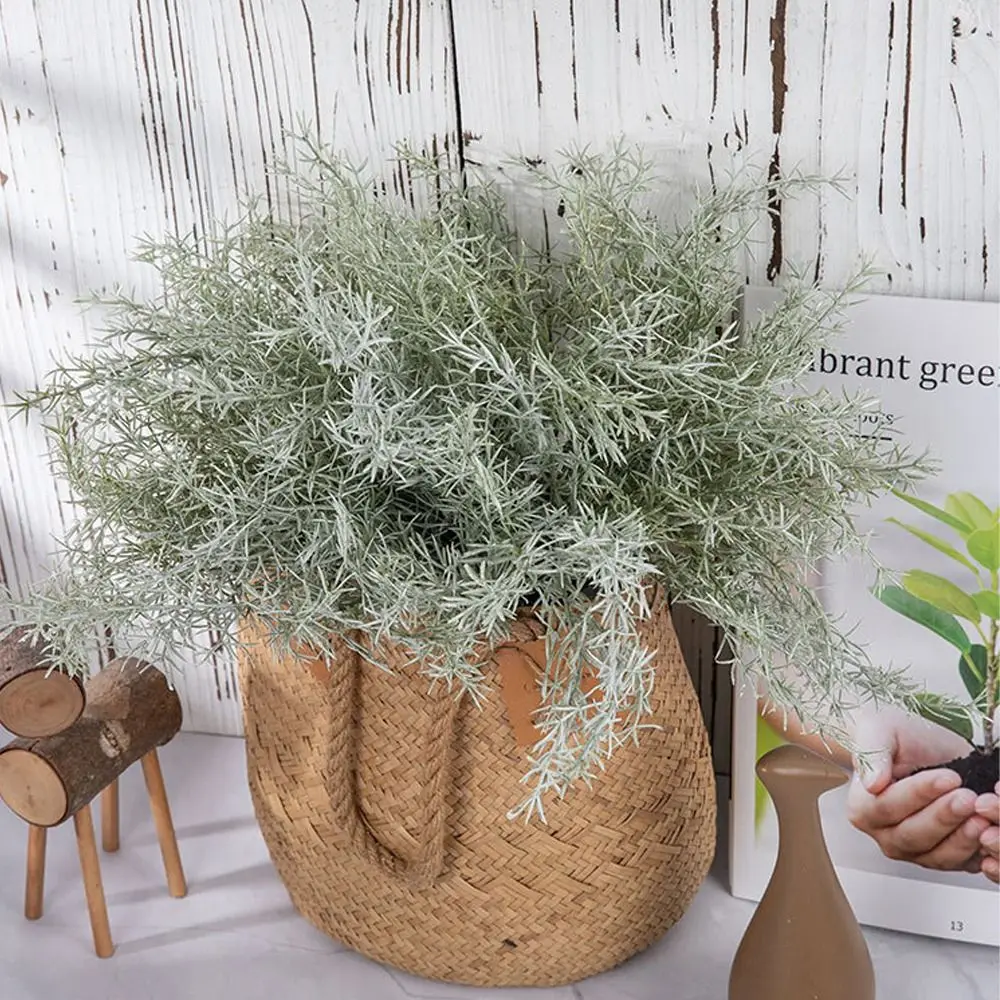 Party Supplies Realistic Artificial Rosemary Plants Handmade DIY Eucalyptus Breath Colorfast Artificial Flowers Rustic Farmhouse