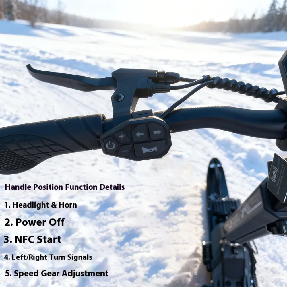 New Adult Snowmobiles, Skis, Children's Electric Scooters, Winter Sleds with Anti-skid Tracks and Snowboards. Unlock with A Card