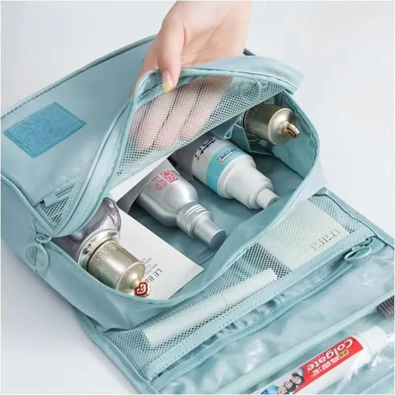 High Quality Make Up Bag Hanging Travel Storage Bags Waterproof Travel Beauty Cosmetic Bag Personal Hygiene Bags Wash Organizer