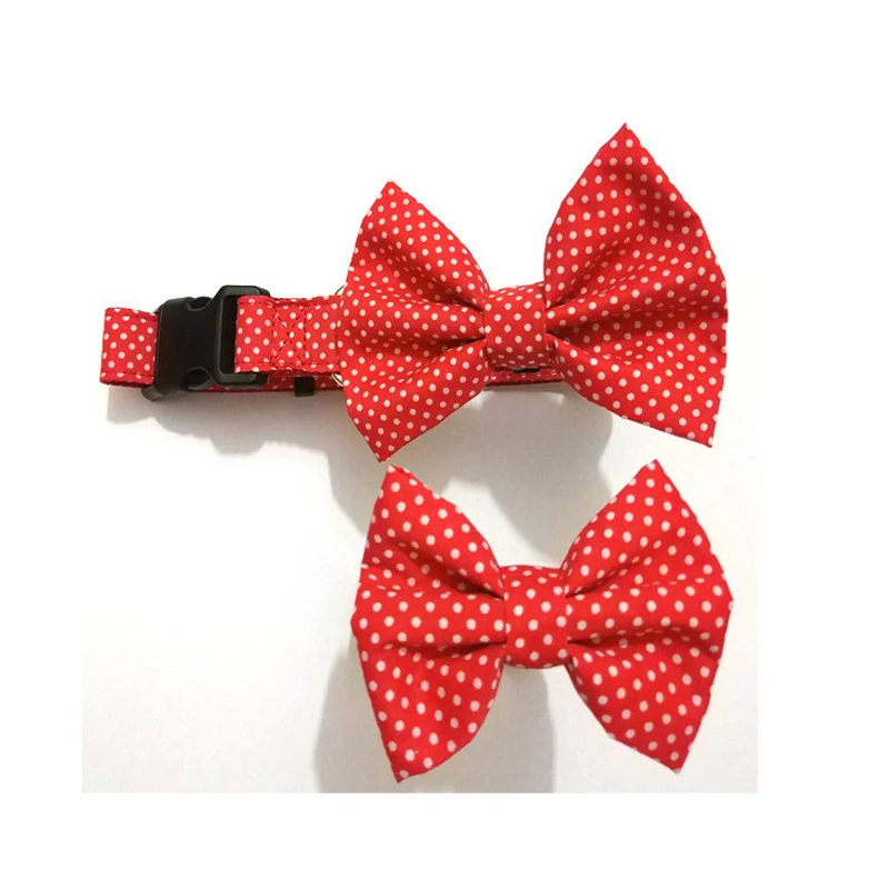 

Cute Polka dot dog bow tie dog ties dog collar Dog Pet Puppy Bowtie Necktie dog bow tie Collar dog accessories