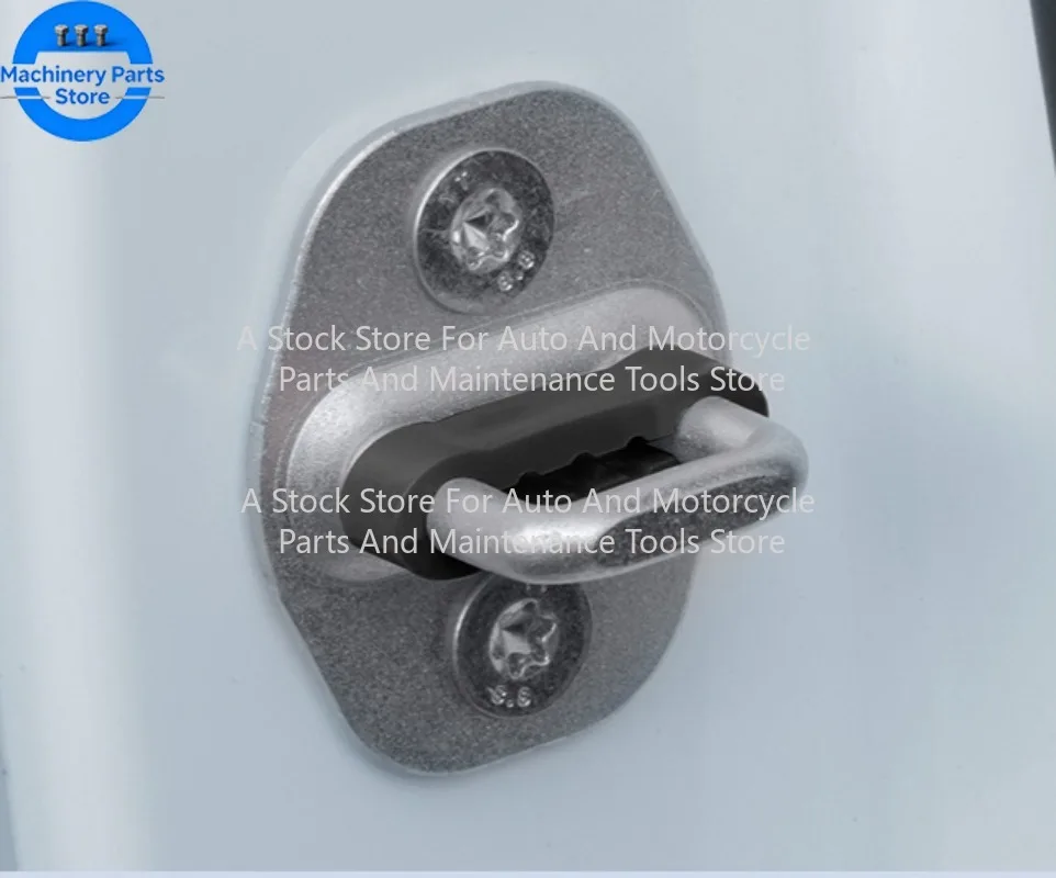 4pcs Car Door Shock Absorber Universal Car Door Buckle Soundproof Deadener Damper Cushion Anti-Vibration Buffer Pad