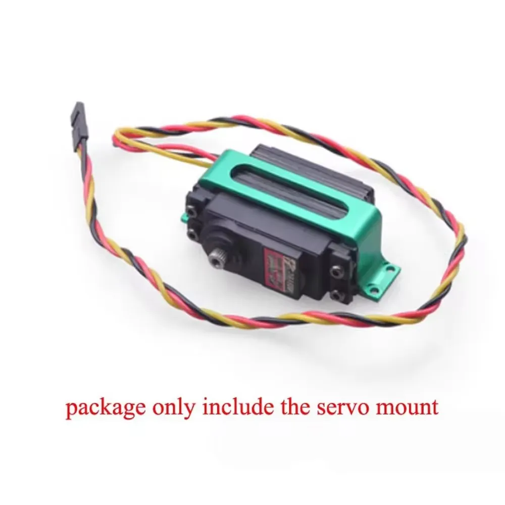 Soporte de montaje Servo de aleación de aluminio CNC, fijador medio, soporte de montaje para modelo de Dron FPV RC, 1 Uds.