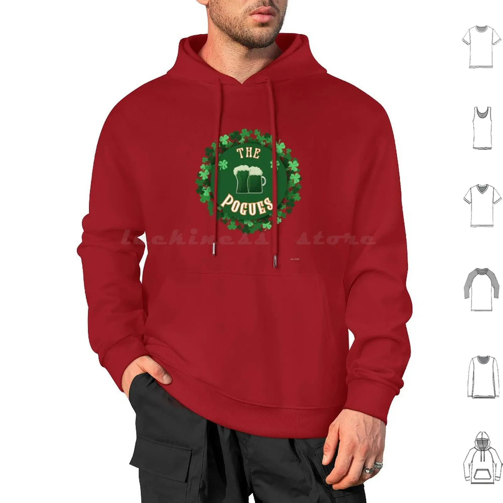 The Pogues-Irish Design Hoodies Long Sleeve The Pogues Pogues Shane Macgowan Pogues Design Pogues T The Pogues T Irish