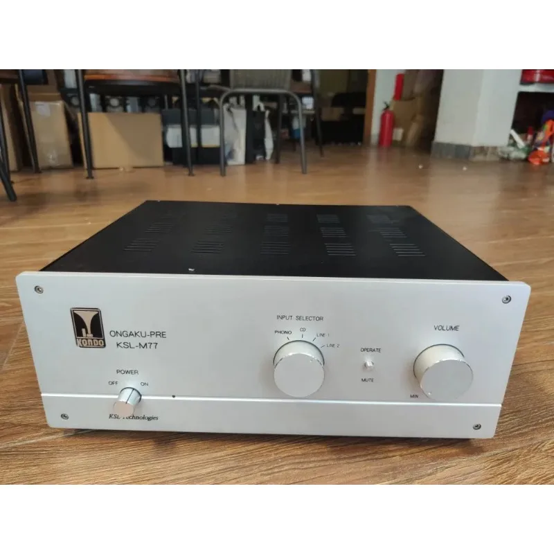 M77 Tube Preamplifier Case Fever shed amplifier Machine DIY Box Preamp Chassis 430x160x330mm