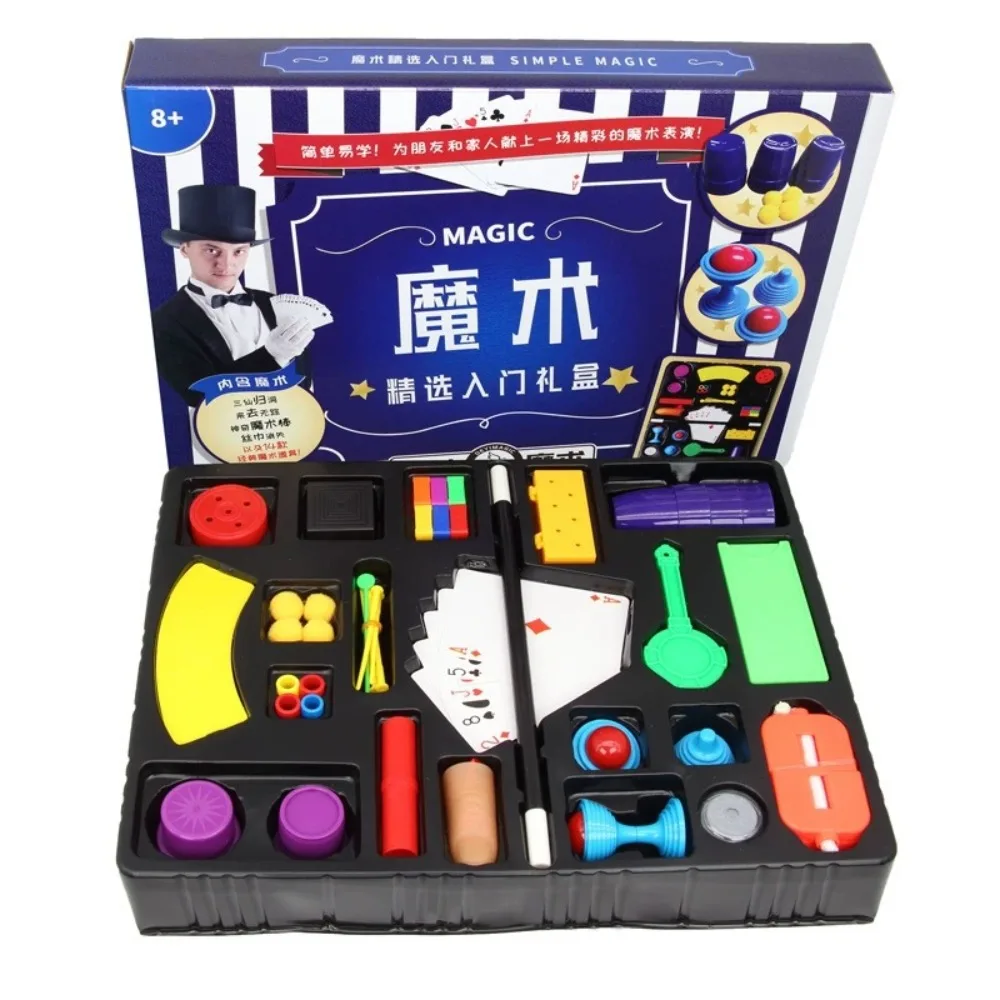 With Instructions Magic Prop Simple Different Types Beginner Magic Set Scan Code Teaching Puzzle Prop for Kids Birthday Gifts