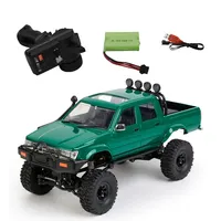 NEW green Wpl C64-1 1/16 rc 4x4 Off-Road Vehicle All-terrain climbing truck pickup Remote control simulation model For Kids Gift